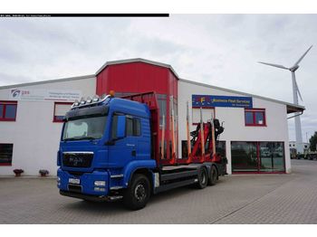 Baļķvedējs MAN TGS 26.480 6x4H-2 BL Kurzholz Hydrodrive