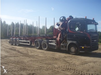 Scania R R 420 - Meža piekabe