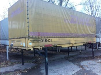 Kravas kaste ar tentu BDF Wechselbrücke EN 74 BDF-Wechselbrücken