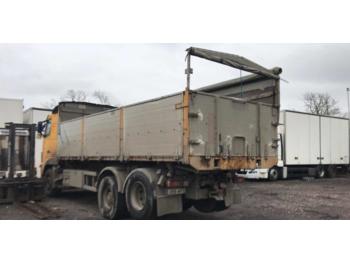 Noņemamā virsbūve - furgonj tippflak Volvo.Scania