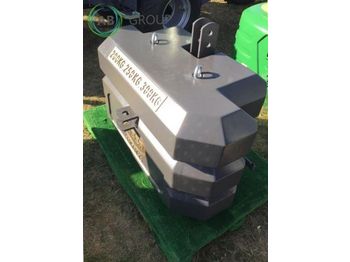 Jaunā Pretsvars - Traktors All makes 2020 Kaber Magnet Gewicht 750kg / Tractor ballast counter weight 750 kg / Утяжелители 750 кг/ Obciąznik magnetytowy 750 kg: foto 1