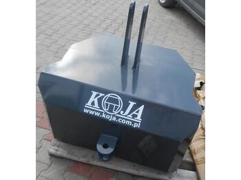 Jaunā Pretsvars - Traktors New koja Balastgewicht 1000*kg von der Firma: foto 1