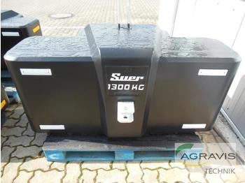 Suer BETONGEWICHT 1300 KG - Pretsvars