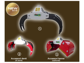 Satvērējs TECNOMECCANICA Pinza legna - tronchi - ramaglie - COMBY THLS30