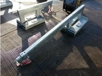Strēle - Autokrāvējs Unused Crane Attachment to suit Forklift: foto 1