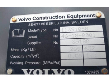 Iekrāvēja kauss - Celtniecības tehnika Volvo GP Schaufel 0,85m³: foto 3
