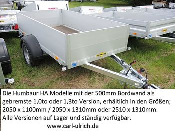 Auto piekabe Humbaur - HA102113-5 gebremst 500mm Bordwände