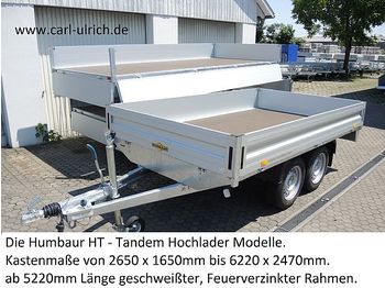 Auto piekabe Humbaur - HT305225 GR Tandemanhänger 3,0to Hochlader