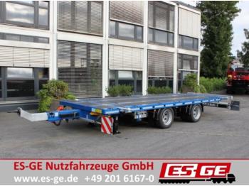 ES-GE 2-Achs-Anhänger mit Containerverriegelungen - Bortu piekabe/ Platforma