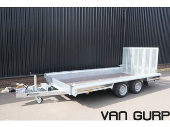 Vlemmix Machinetransporter 3500KG 400*180 2X AS 1800KG - Bortu piekabe/ Platforma