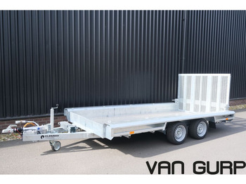 Vlemmix Machinetransporter 3500KG 400*180 2X AS 1800KG ALUMINIUM - Bortu piekabe/ Platforma