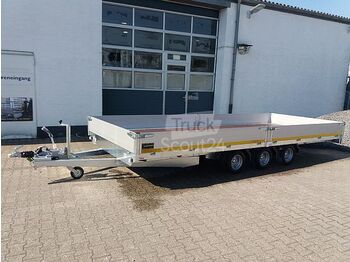  Eduard - Multitrailer Tridem 3500kg 556x220cm Alurampen - Celtniecības tehnikas piekabe