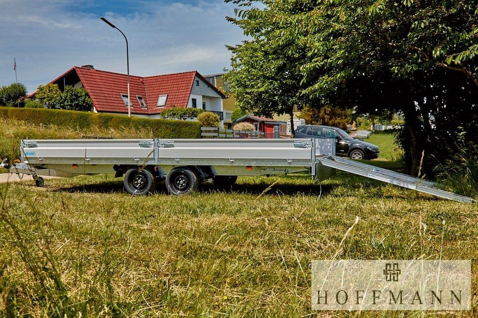 Jaunā Bortu piekabe/ Platforma HAPERT Hapert AZURE Hochlader Multi 3500 KG 505x220 cm Parabel / Lieferzeit ca 4 Wochen nach Bestellung: foto 3