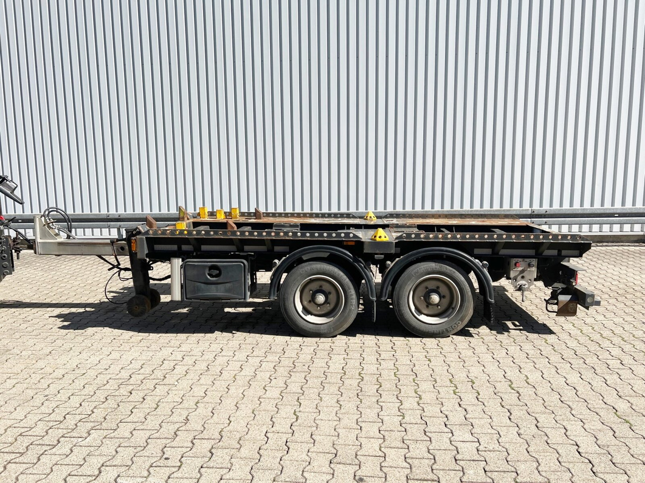 Multilift/ Būvgružu konteinera piekabe HTM 09.40L HTM 09.40L, Tandemanhänger für Absetzmulden: foto 5