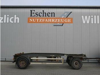 Multilift/ Būvgružu konteinera piekabe Hüffermann Schlitten, Luft, BPW: foto 1