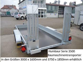 Jaunā Piekabe Humbaur - HS253718 Baumaschinentransporter mit Auffahrbohlen: foto 1