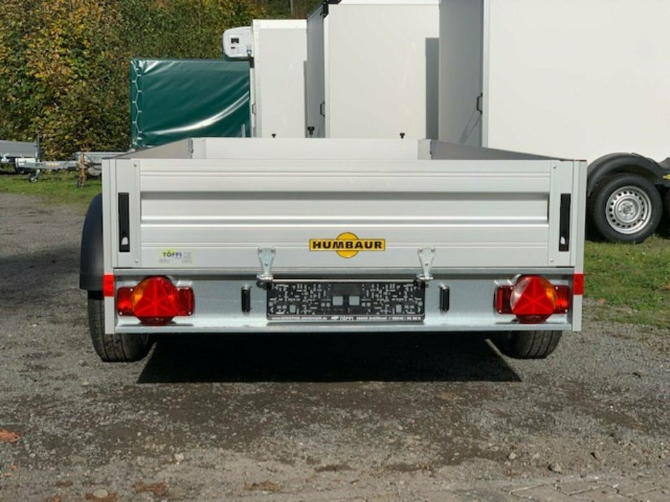 Auto piekabe Humbaur PKW Anhänger mit 2.500kg HA 253015 - Vorderwand klappbar: foto 6
