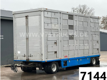 Piekabe dzīvnieku pārvadāšanai Ka-Ba 4.Stock Anhänger Aggregat, Tränke, Hubdach: foto 1