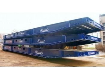 Novatech RT100 - Novatech 100 ton roll-trailer - Piekabe