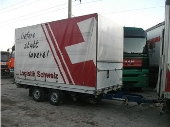 Humbaur Truck Center TC TA 3,5t 4,2m Pritsche + LBW EBS - Piekabe ar tentu
