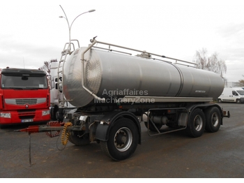 Magyar CITERNE INOX 16000 litres 3 essieux - Piekabe cisterna