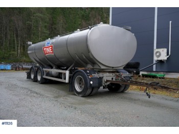  VMTARM 4 chamber Tank trailer - Milk trailer - Piekabe cisterna