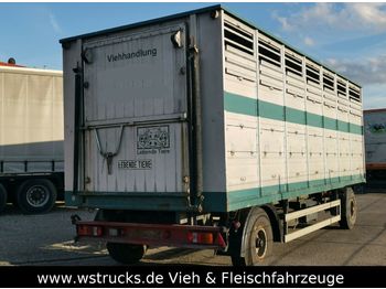 Westrick Viehanhänger 1Stock, trommelbremse  - Piekabe dzīvnieku pārvadāšanai