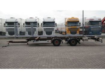 Piekabe noņemamā virsbūve/ konteineru vedējs DRACO 2 AXLE CONTAINER TRAILER