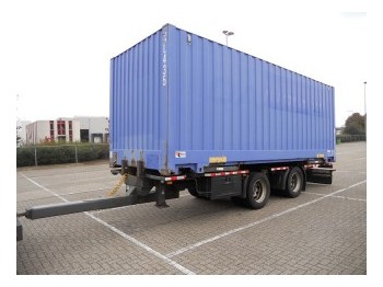 GS Meppel BDF met bak! incl. Container - Piekabe noņemamā virsbūve/ Konteineru vedējs