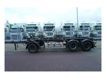 Groenewegen 20ft container trailer 20 CCA-9-18 - Piekabe noņemamā virsbūve/ Konteineru vedējs