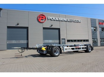 Piekabe noņemamā virsbūve/ konteineru vedējs Hangler 2-axle 20.000kg