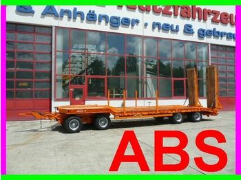 Möslein 4 Achs 40 t Tieflader mit ABS - Piekabe zema profila platforma