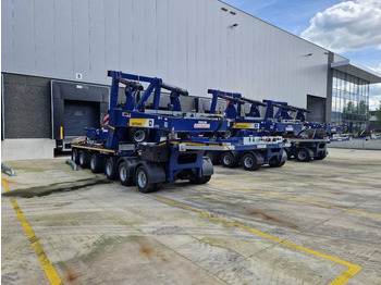 SCHEUERLE SD3524B + L2545B (3 pcs blade / wing trailer) - Piekabe