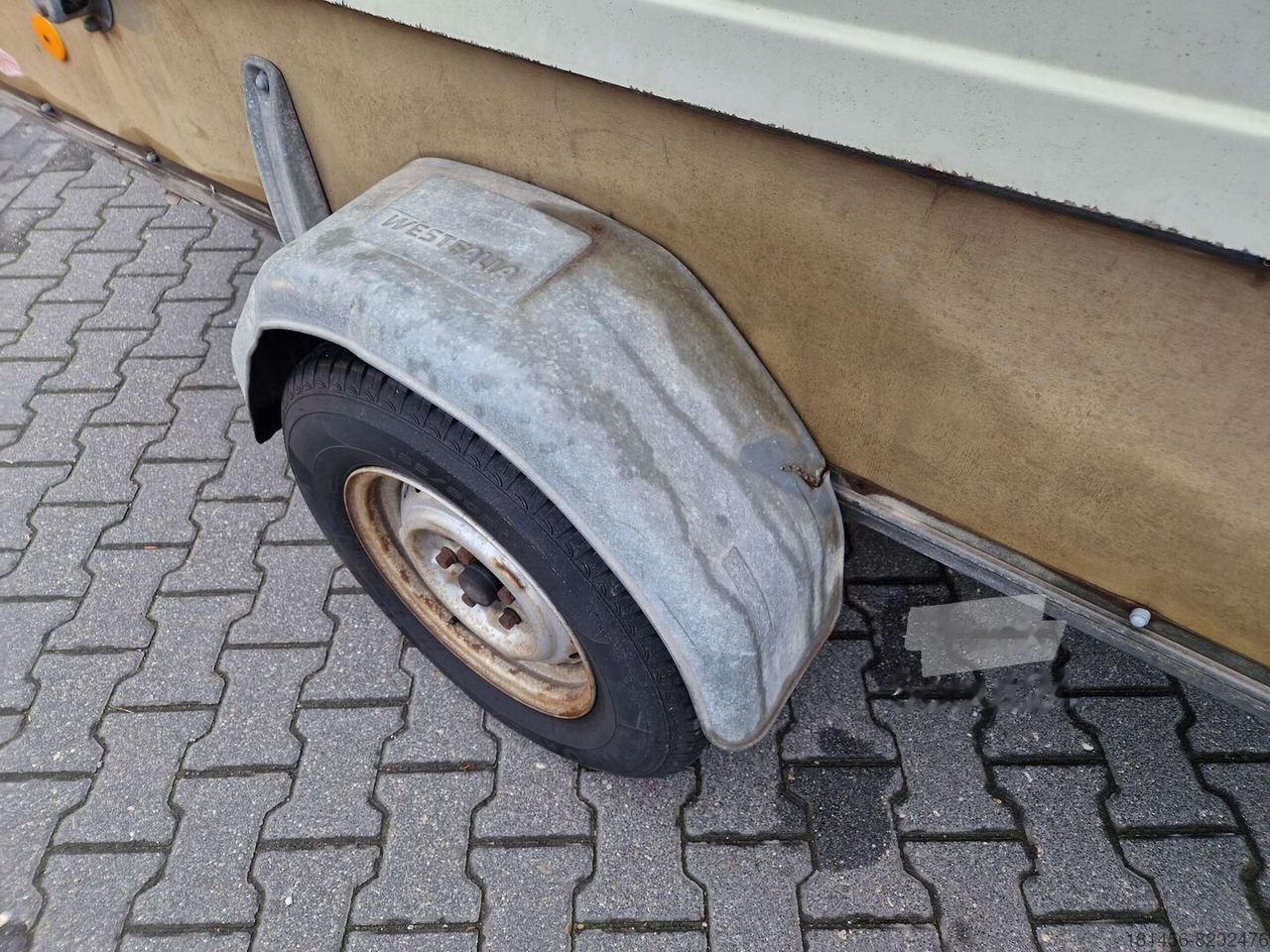 Auto piekabe Westfalia 1200kg gebremst mit Polydeckel Westfalia Soft Federung: foto 5