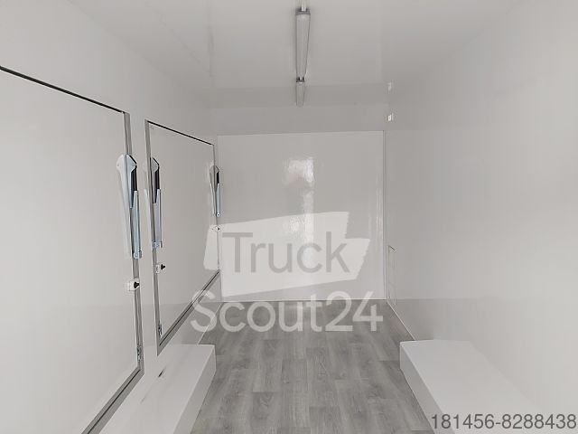 Jaunā Tirdzniecības piekabe trailershop Retro 2 Verkaufsklappen 230Volt Innenlicht 520cm: foto 2