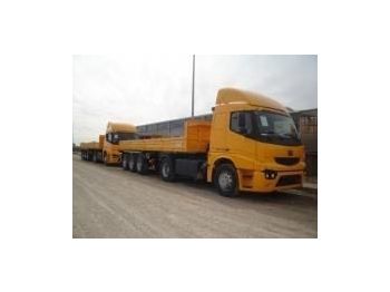 LIDER 2017 Model trailer Manufacturer Company - Bortu puspiekabe/ Platforma