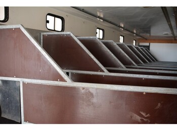 Zirgu puspiekabe DESOT Horse trailer (10 horses): foto 4