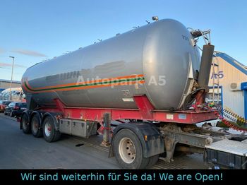 Puspiekabe cisterna pārvadāšana skābbarība Feldbinder KIP 45.3 45.000 Ltr Silo Lebensmittel: foto 1