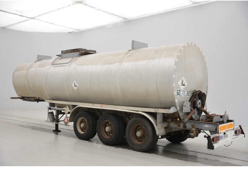 Puspiekabe cisterna Fruehauf Bitumen tank trailer: foto 5