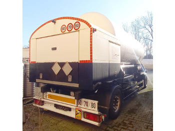 GOFA Tank trailer for oxygen, nitrogen, argon, gas, cryogenic - Puspiekabe cisterna: foto 5