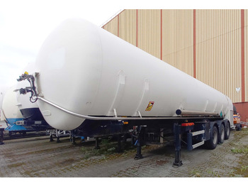 GOFA Tank trailer for oxygen, nitrogen, argon, gas, cryogenic - Puspiekabe cisterna: foto 2