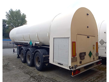 GOFA Tank trailer for oxygen, nitrogen, argon, gas, cryogenic - Puspiekabe cisterna: foto 4