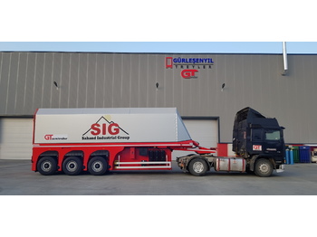 Puspiekabe GT glass inloader semi trailer