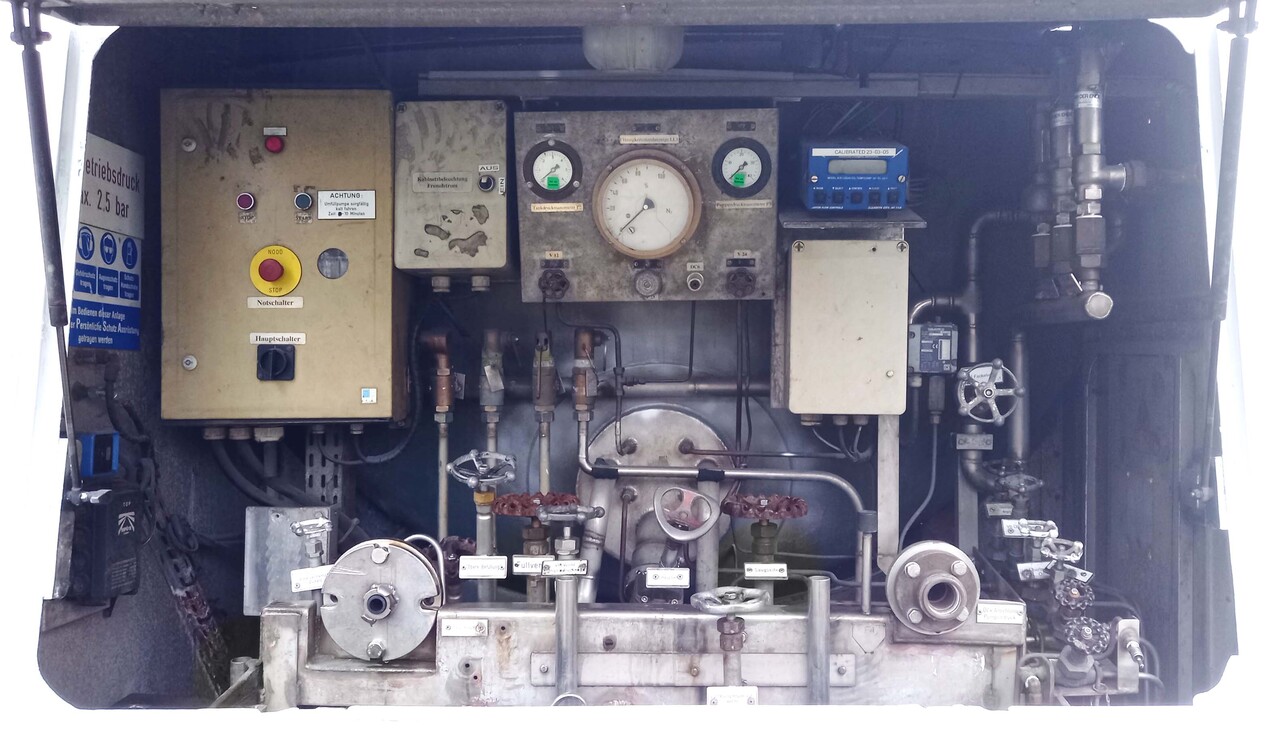 Puspiekabe cisterna Gas cryogenic for nitrogen, argon, oxygen: foto 5