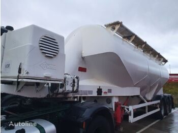 Puspiekabe cisterna pārvadāšana cements HEIL: foto 1