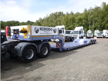 Jaunā Puspiekabe zema profila platforma Komodo 3-axle Lowbed KMD 3 + 3 steering axles / NEW/UNUSED: foto 1