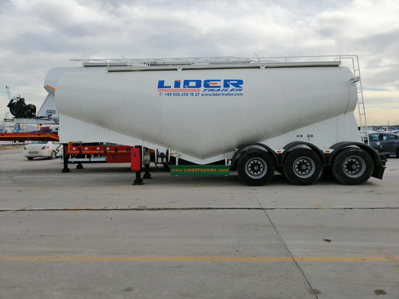 Jaunā Puspiekabe cisterna pārvadāšana cements LIDER 2023 MODEL NEW CEMENT TANKER: foto 20