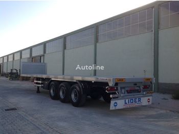 Jaunā Bortu puspiekabe/ Platforma LIDER 2023 Model NEW trailer Manufacturer Company READY: foto 2