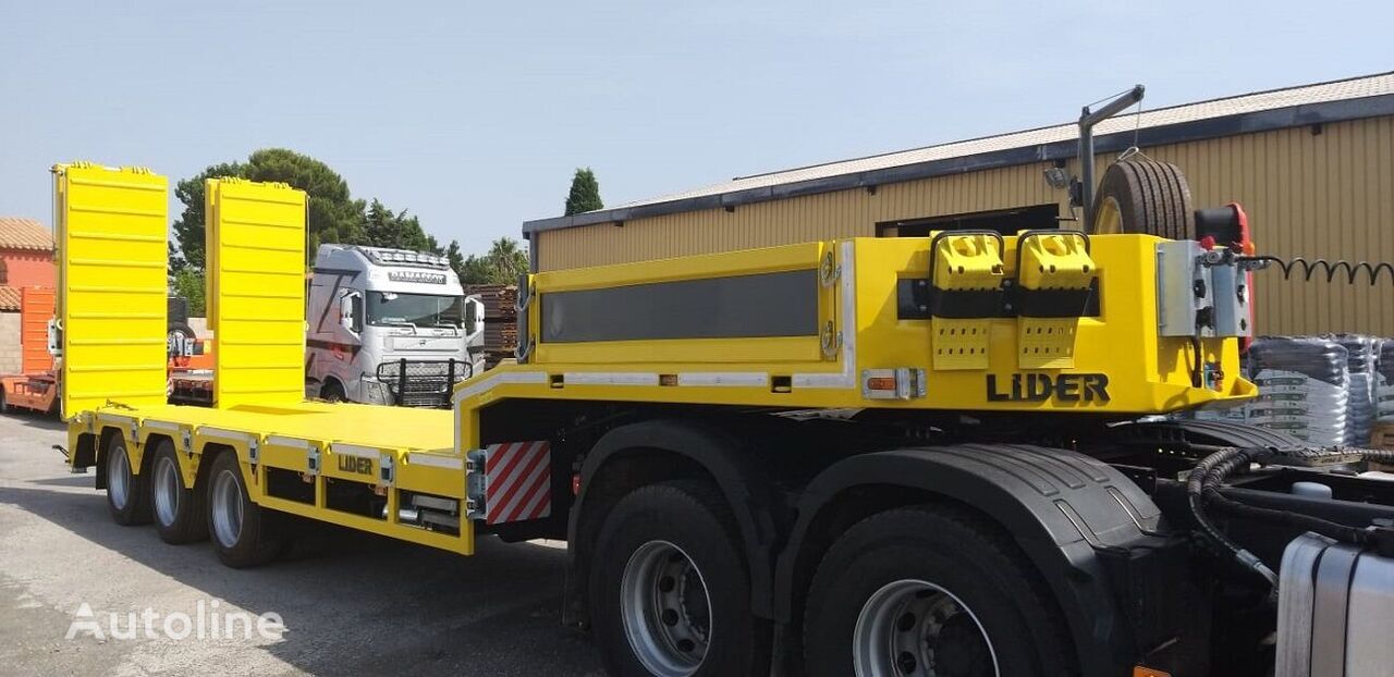 LIDER 2024  READY IN STOCK 50 TONS CAPACITY LOWBED līzingu LIDER 2024  READY IN STOCK 50 TONS CAPACITY LOWBED: foto 6