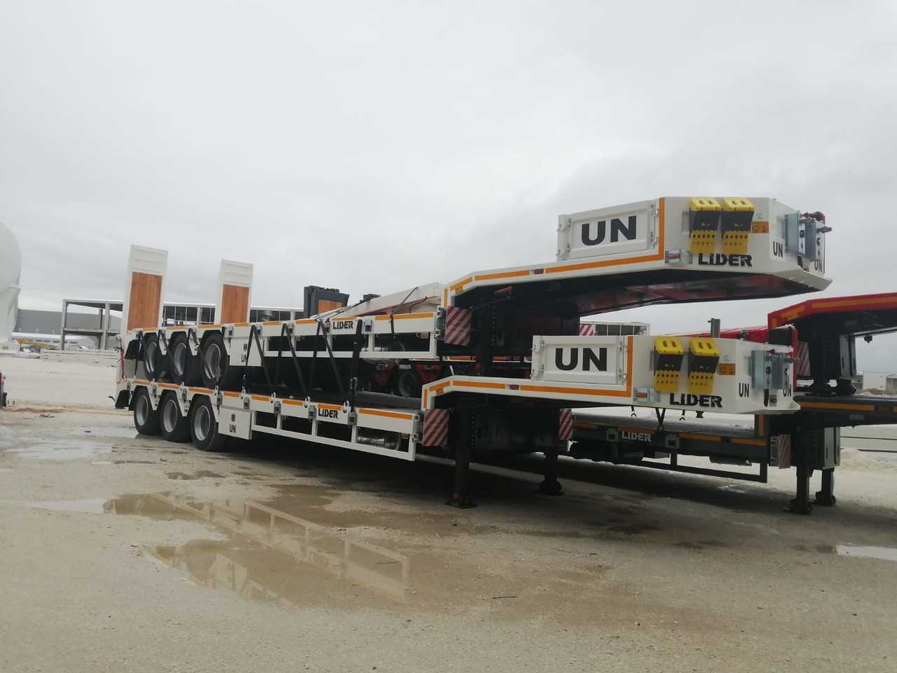 LIDER 2024  READY IN STOCK 50 TONS CAPACITY LOWBED līzingu LIDER 2024  READY IN STOCK 50 TONS CAPACITY LOWBED: foto 1